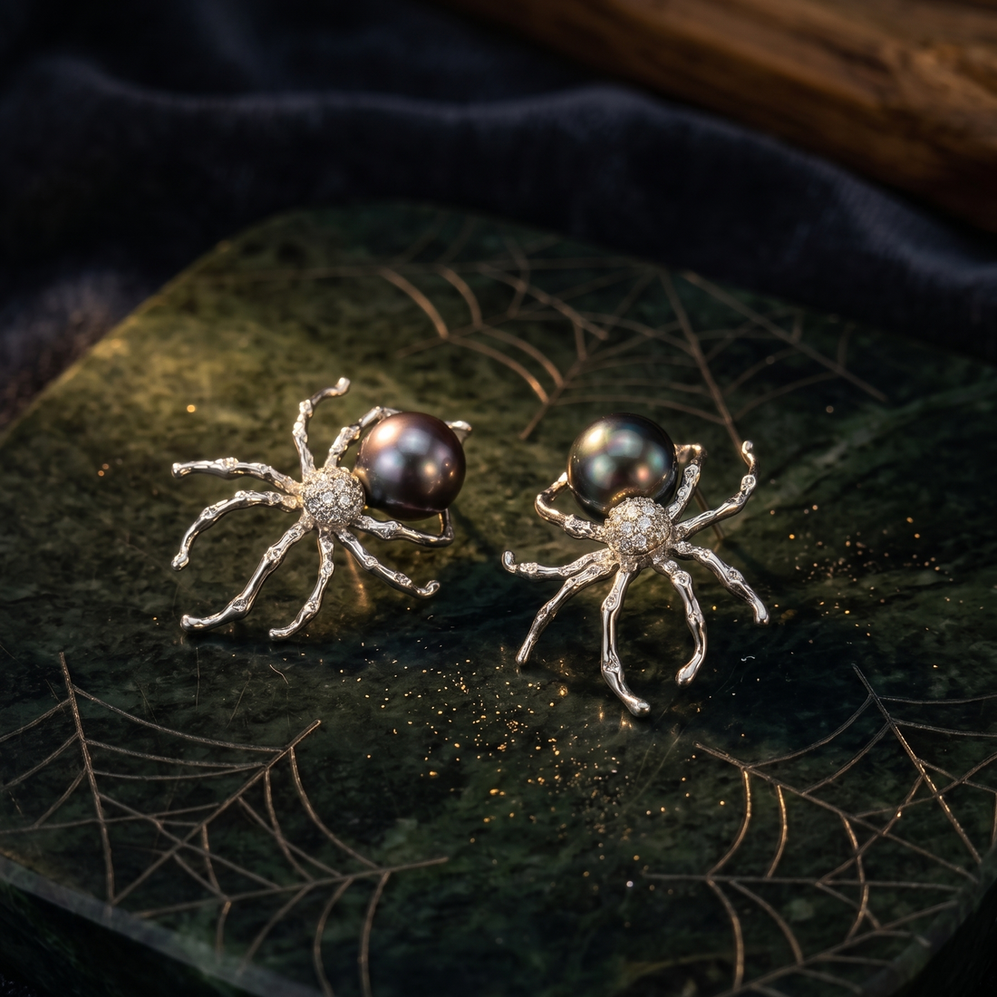 SPIDER EARRINGS
